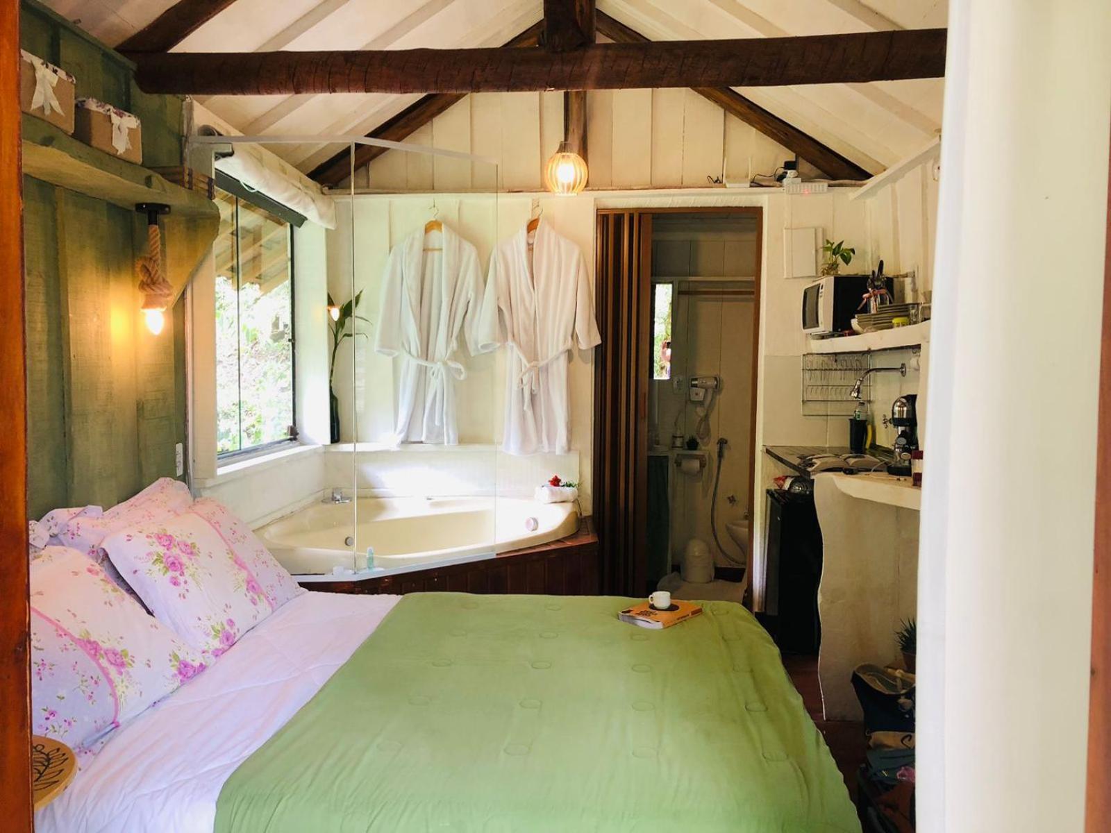 Little Cabana Com Hidromassagem กังโปสดูจอร์เดา ภายนอก รูปภาพ